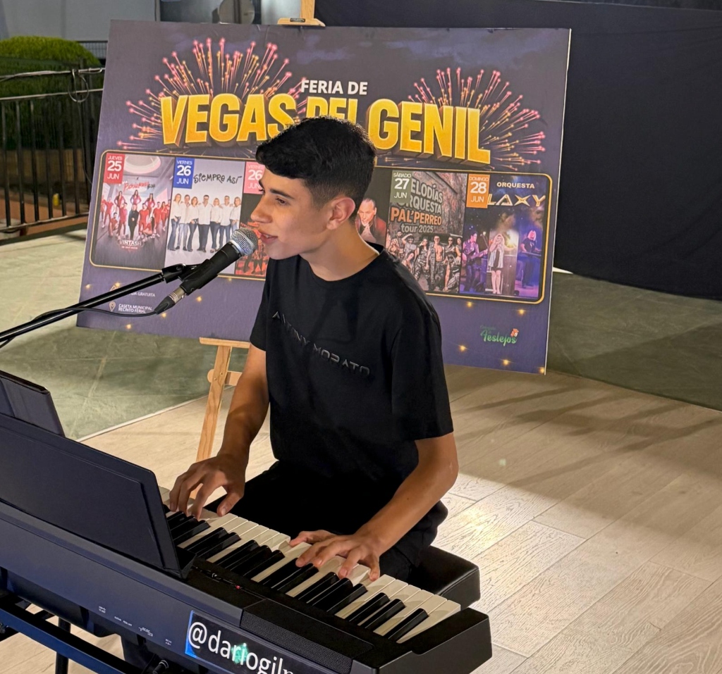 Darío en la Feria de Vegas del Genil